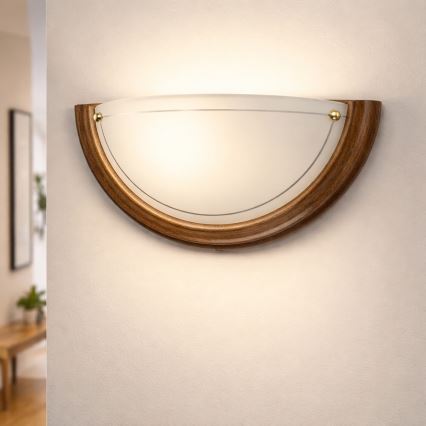 Brilagi - ORBIS Wall Light 1xE27/60W/230V 30 cm Pine