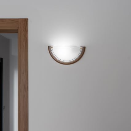 Brilagi - ORBIS Wall Light 1xE27/60W/230V 30 cm Pine