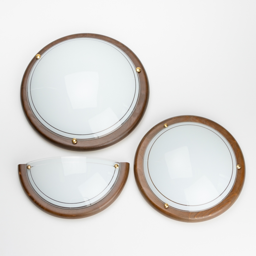 Brilagi - ORBIS Wall Light 1xE27/60W/230V 30 cm Pine