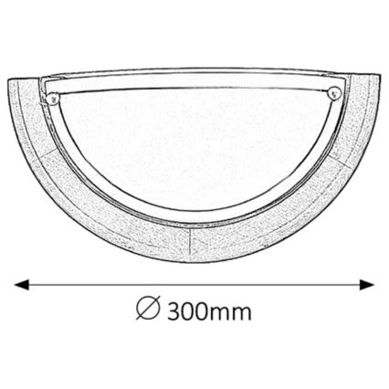 Brilagi - ORBIS Wall Light 1xE27/60W/230V 30 cm Pine