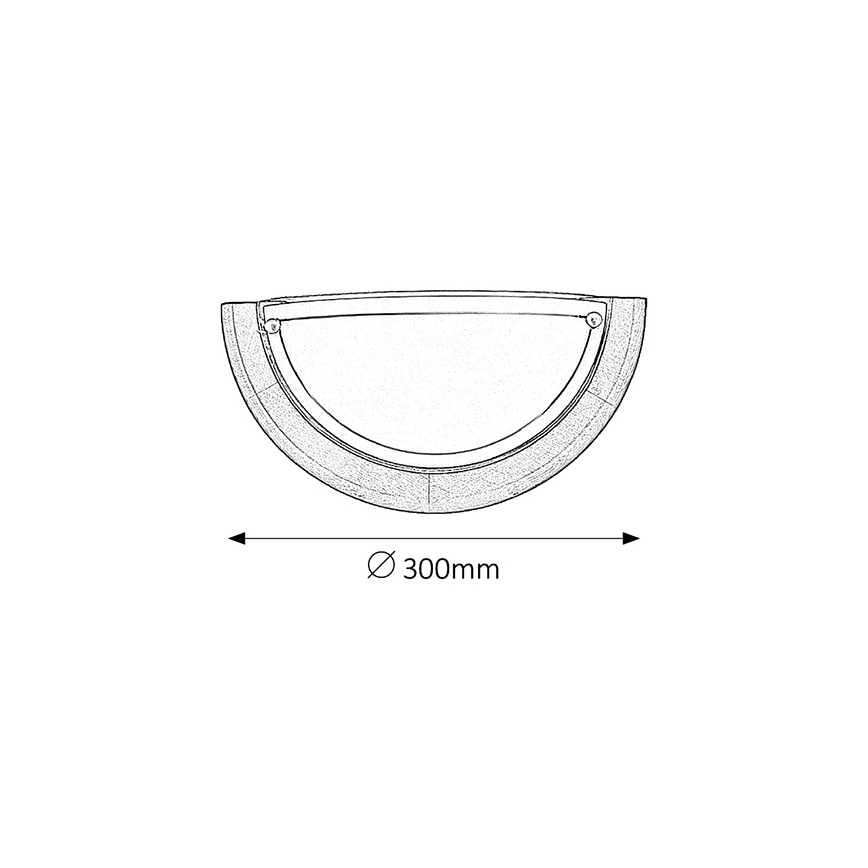 Brilagi - ORBIS Wall Light 1xE27/60W/230V 30 cm Pine/Oak