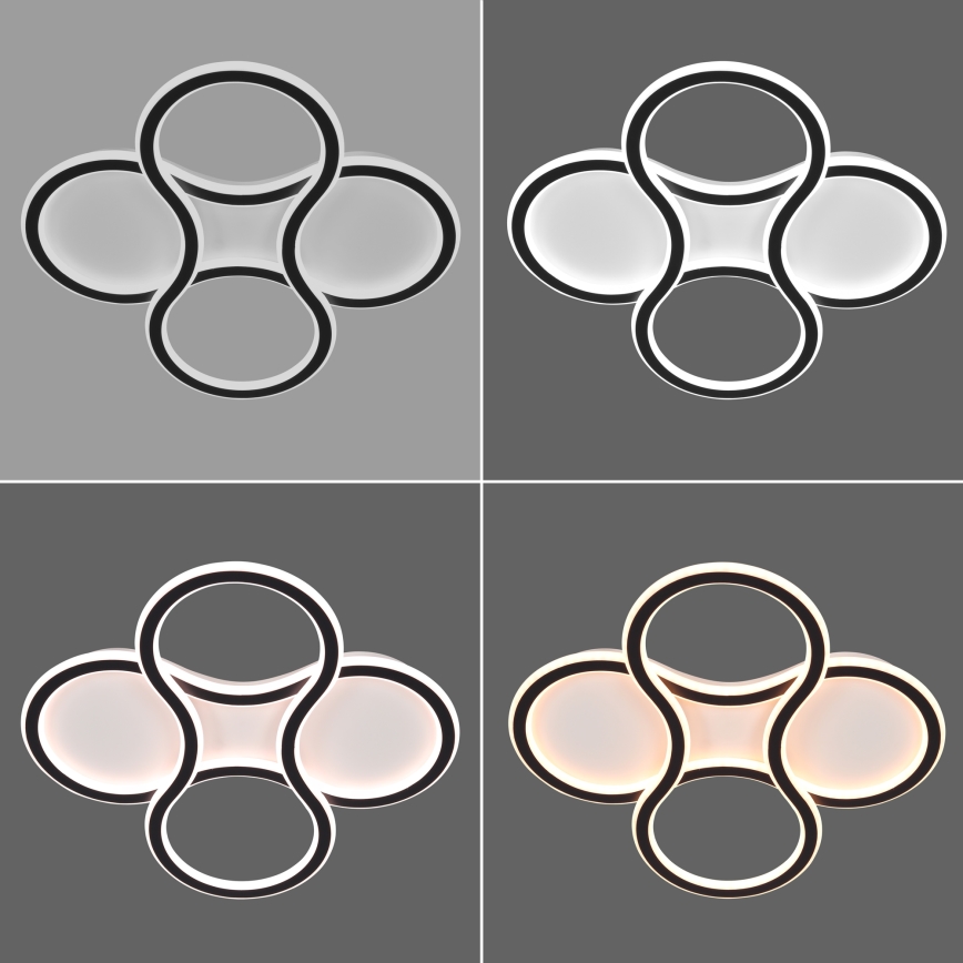 Brilagi - ORELLI Dimmable LED Ceiling Light LED/53W/230V dia. 51 cm 3000-6000K + remote control