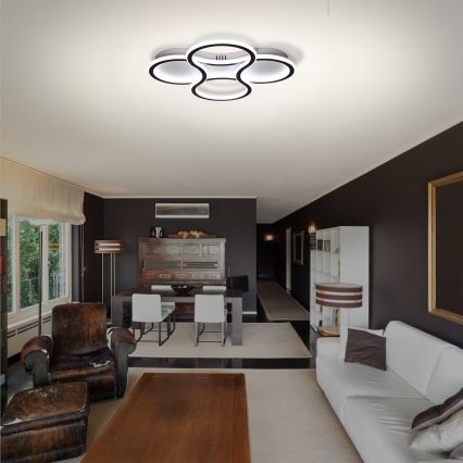 Brilagi - ORELLI Dimmable LED Ceiling Light LED/53W/230V dia. 51 cm 3000-6000K + remote control