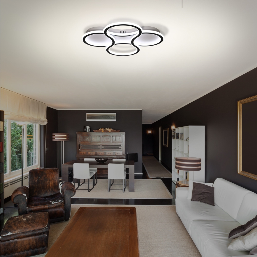 Brilagi - ORELLI Dimmable LED Ceiling Light LED/53W/230V dia. 51 cm 3000-6000K + remote control