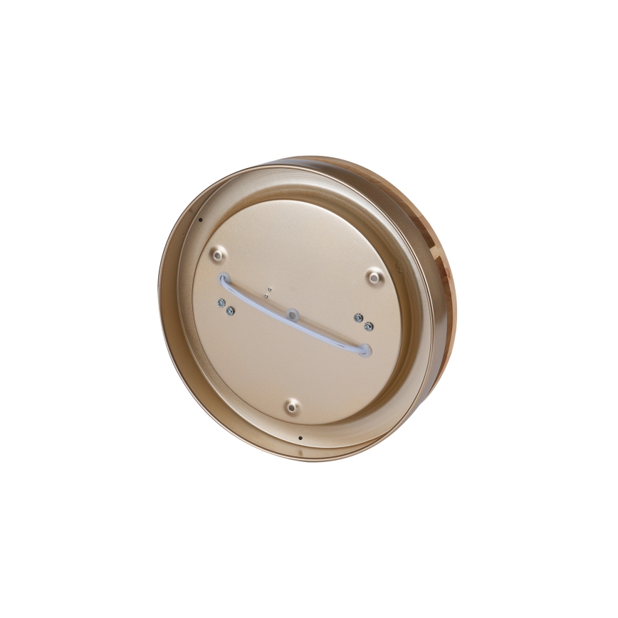 Brilagi - ORINO Ceiling Light 2xE27/40W/230V Ø 27 cm Gold/Oak