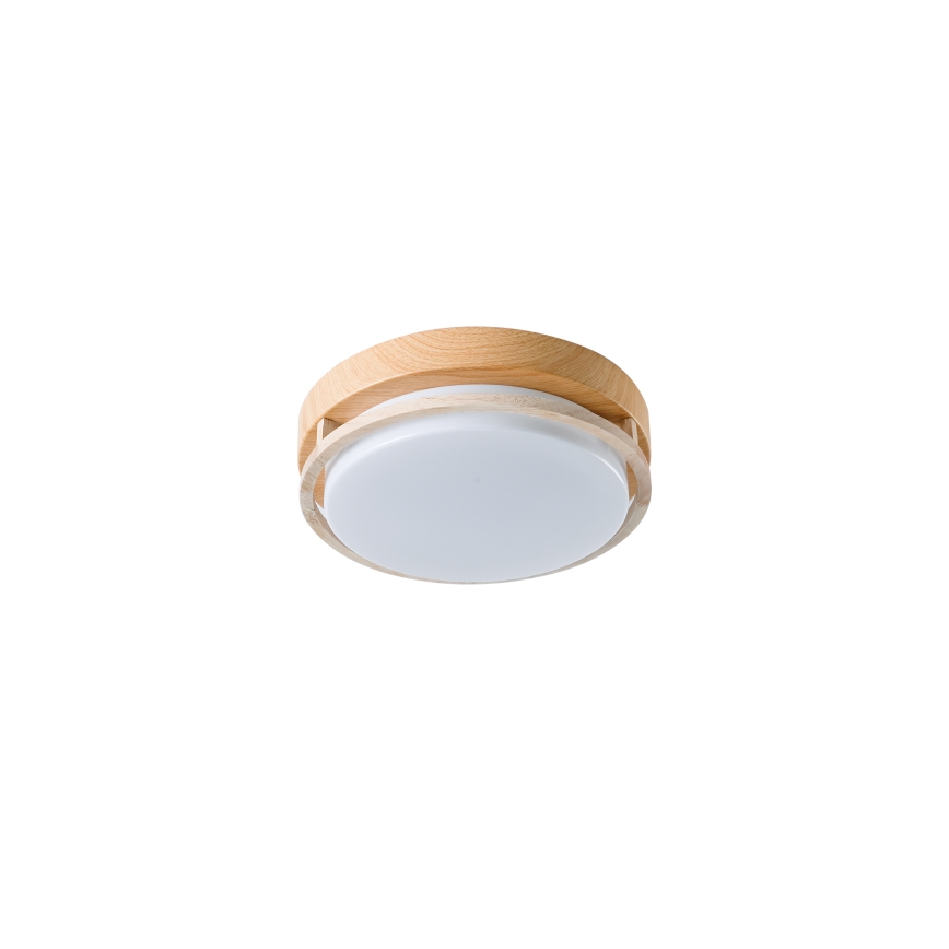 Brilagi - ORINO Ceiling Light 2xE27/40W/230V Ø 27 cm Wood Decor/Oak