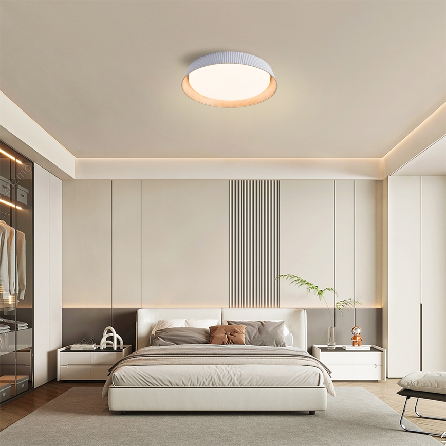 Brilagi - Dimmable LED Ceiling Light ORINO LED/54W/230V 3000-6000K White Ø 43 cm + Remote Control