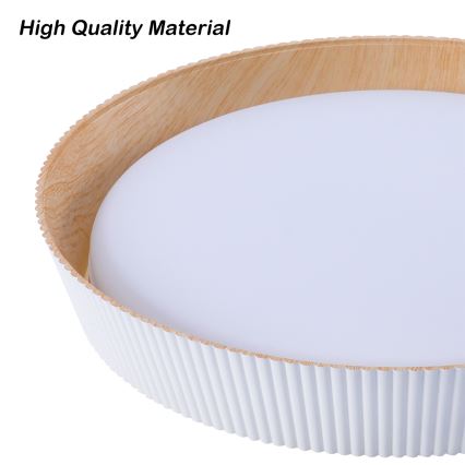 Brilagi - Dimmable LED Ceiling Light ORINO LED/54W/230V 3000-6000K White Ø 43 cm + Remote Control