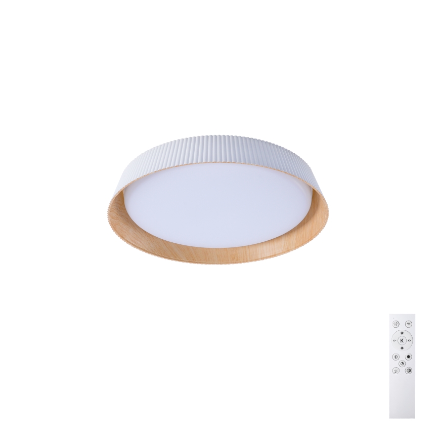 Brilagi - Dimmable LED Ceiling Light ORINO LED/54W/230V 3000-6000K White Ø 43 cm + Remote Control