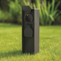 BRILAGI - Outdoor 2-socket outlet post 230V IP44 Schuko black