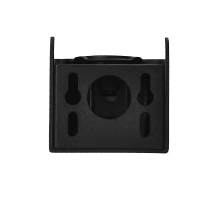 Brilagi - Outdoor 2-socket outlet post 230V IP44 Schuko black