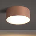 BRILAGI - Outdoor ceiling light FORIS LED/20W/230V Ø 15 cm bronze IP44