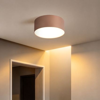 BRILAGI - Outdoor ceiling light FORIS LED/20W/230V Ø 15 cm bronze IP44