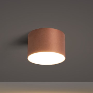 BRILAGI - Outdoor ceiling light FORIS LED/9W/230V Ø 9 cm bronze IP44