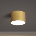 BRILAGI - Outdoor ceiling light FORIS LED/9W/230V Ø 9 cm gold IP44