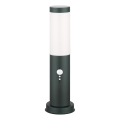 Brilagi - Outdoor Lamp with Sensor NOVA 1x E27/15W/230V, 40 cm, IP44, Anthracite