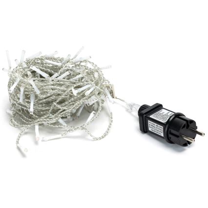 Brilagi - Outdoor LED String Lights, 200 LEDs, 8 modes, 13 x 0.6 m, IP44, Warm White