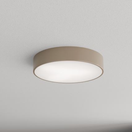 Brilagi - Outdoor ceiling light with sensor CLARE 3xE27/72W/230V d. 40 cm IP54 beige
