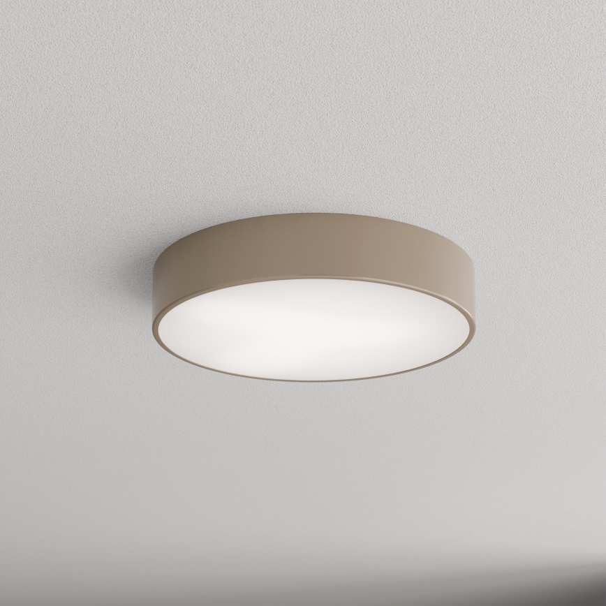 Brilagi - Outdoor ceiling light with sensor CLARE 3xE27/72W/230V d. 40 cm IP54 beige