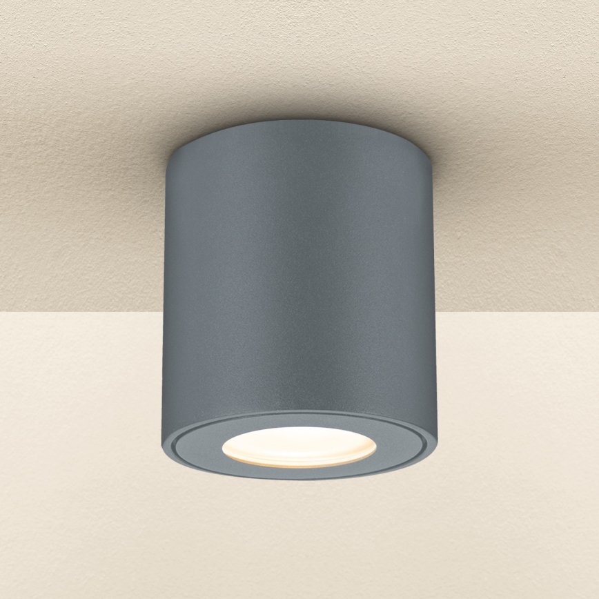 Brilagi - Outdoor spotlight MIA 1xGU10/30W/230V 84x80 mm anthracite IP54