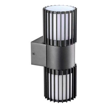 BRILAGI - Outdoor wall light ARMOR 2xGU10/35W/230V IP44 anthracite