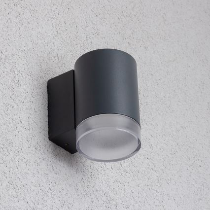 Brilagi - Outdoor wall light MATERA 1xGU10/30W/230V anthracite IP54