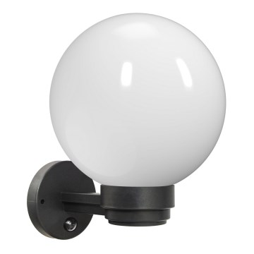 Brilagi - Outdoor wall light with motion sensor HARBOR 1xE27/40W/230V IP33 anthracite/white