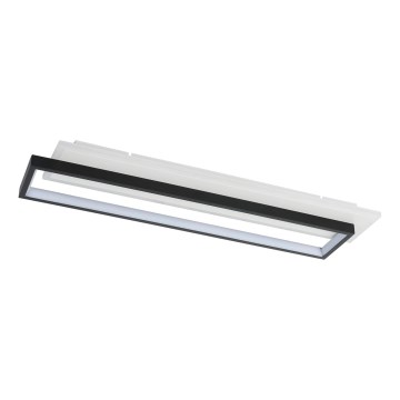 Brilagi - OUTLINE Dimmable LED Ceiling Light LED/66W/230V 3000-6000K 15x60 cm White/Black + Remote Control