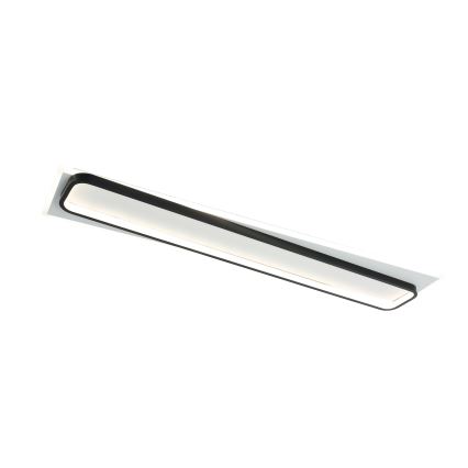 Brilagi - OUTLINE Dimmable LED Ceiling Light LED/90W/230V 3000-6000K 18x100 cm white/black + remote control