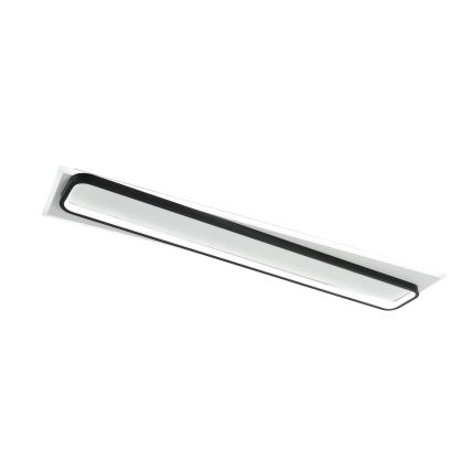 Brilagi - OUTLINE Dimmable LED Ceiling Light LED/90W/230V 3000-6000K 18x100 cm white/black + remote control