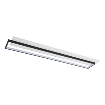 Brilagi - OUTLINE Dimmable LED ceiling light LED/90W/230V 3000-6000K 18x100 cm white/black + remote control