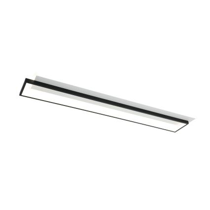 Brilagi - OUTLINE Dimmable LED ceiling light LED/90W/230V 3000-6000K 18x100 cm white/black + remote control