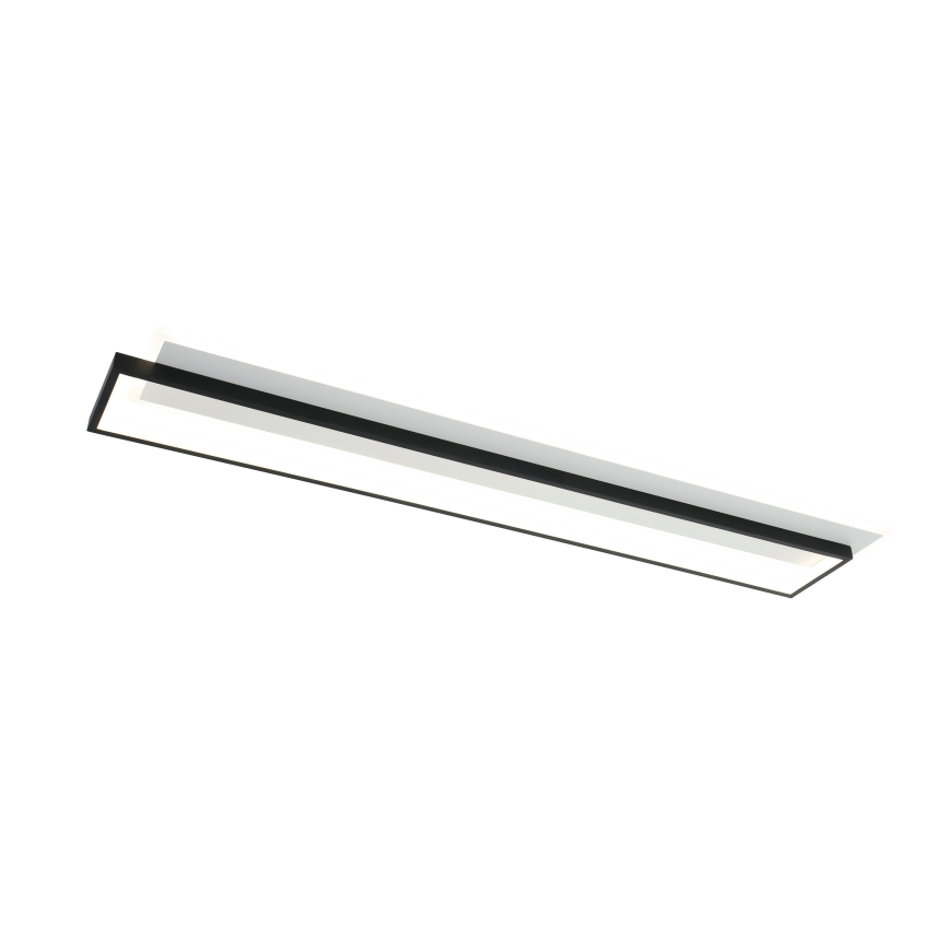 Brilagi - OUTLINE Dimmable LED ceiling light LED/90W/230V 3000-6000K 18x100 cm white/black + remote control