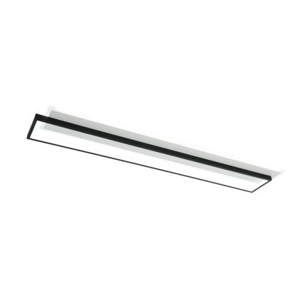 Brilagi - OUTLINE Dimmable LED ceiling light LED/90W/230V 3000-6000K 18x100 cm white/black + remote control