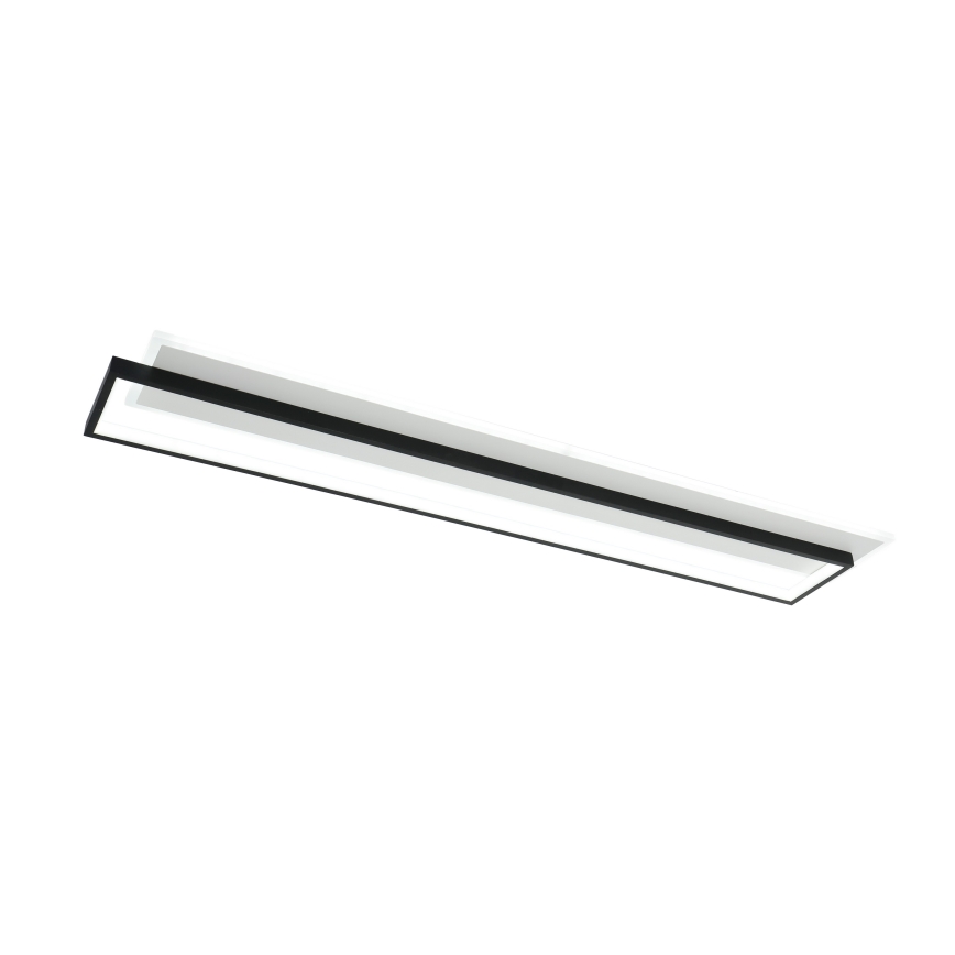 Brilagi - OUTLINE Dimmable LED ceiling light LED/90W/230V 3000-6000K 18x100 cm white/black + remote control