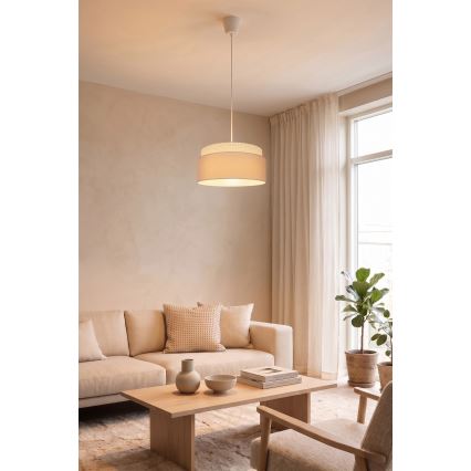 Brilagi - PADOVA cable-suspended pendant lamp 1x E27/60W/230V Ø 40 cm, cream