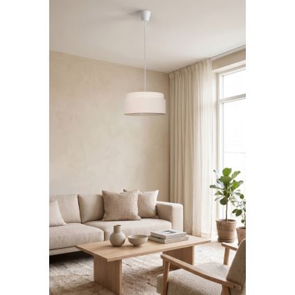 Brilagi - PADOVA cable-suspended pendant lamp 1x E27/60W/230V Ø 40 cm, cream