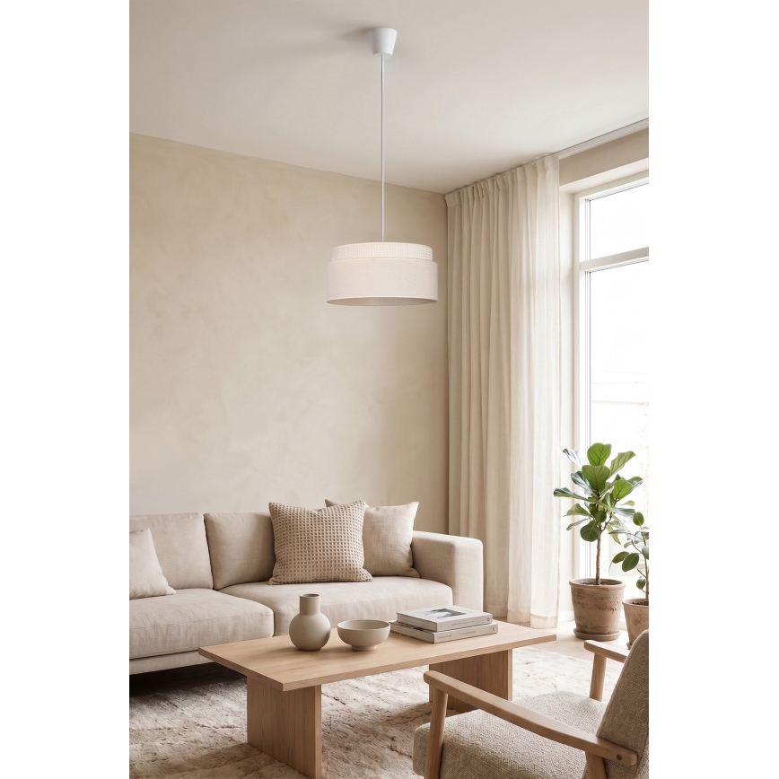 Brilagi - PADOVA cable-suspended pendant lamp 1x E27/60W/230V Ø 40 cm, cream