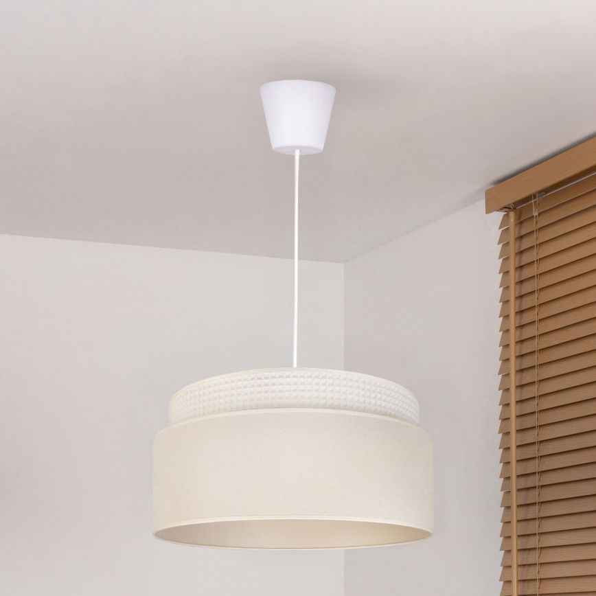 Brilagi - PADOVA cable-suspended pendant lamp 1x E27/60W/230V Ø 40 cm, cream