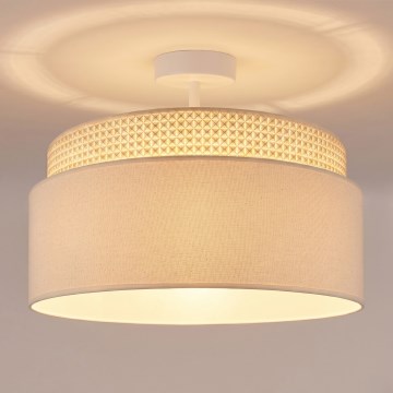 Brilagi - PADOVA Flush-mounted ceiling light 1xE27/60W/230V Ø 40 cm cream
