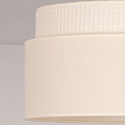 Brilagi - PADOVA Flush-mounted ceiling light 1xE27/60W/230V Ø 40 cm cream