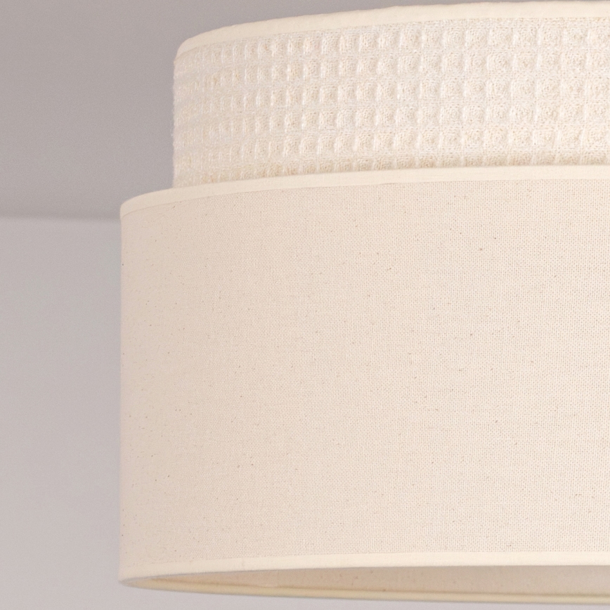 Brilagi - PADOVA Flush-mounted ceiling light 1xE27/60W/230V Ø 40 cm cream