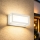 Brilagi - PARKER LED/12W/230V Outdoor Wall Light White IP44