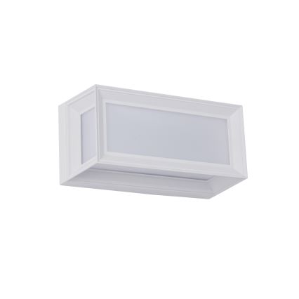 Brilagi - PARKER LED/12W/230V Outdoor Wall Light White IP44