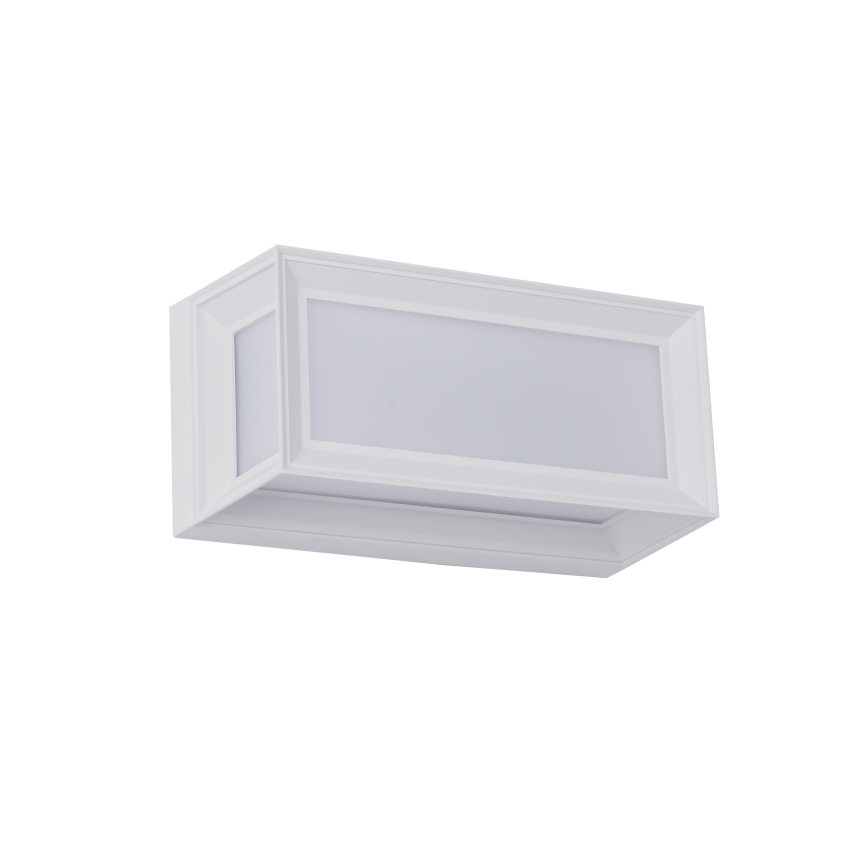 Brilagi - PARKER LED/12W/230V Outdoor Wall Light White IP44