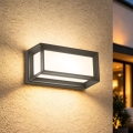 Brilagi - PARKER LED Outdoor Wall Light 12W/230V 3000/4500/6000K anthracite IP44