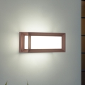 Brilagi - PARKER LED Outdoor Wall Light 12W/230V, 3000/4500/6000K, Brown, IP44