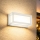 Brilagi - PARKER LED Outdoor Wall Light with Sensor, 12W/230V, White, IP44