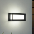 Brilagi - PARKER Outdoor Wall Light 1xE27/60W/230V Black IP44