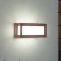 Brilagi - PARKER Outdoor Wall Light 1xE27/60W/230V Brown IP44